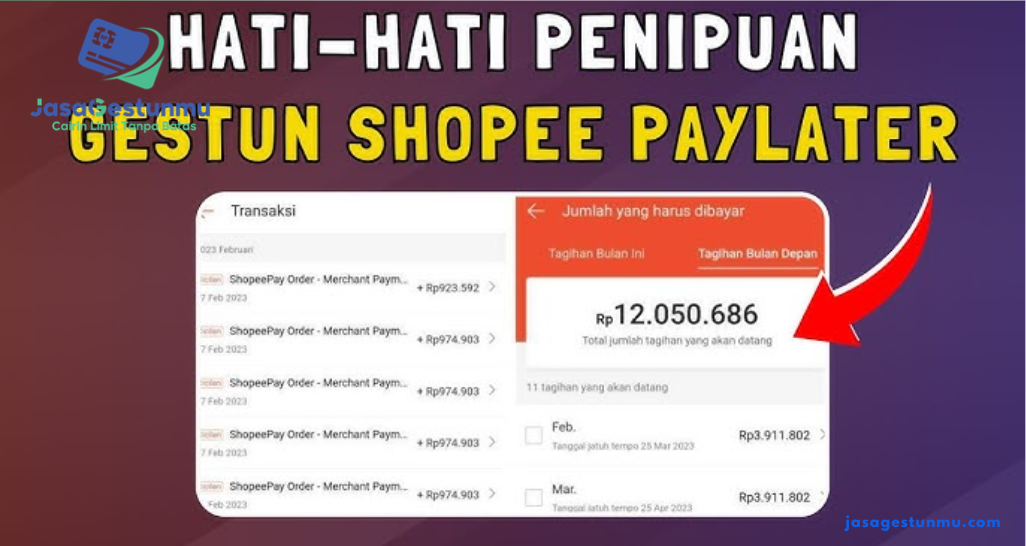 Cara Menghindari Penipuan Gestun Shopee PayLater