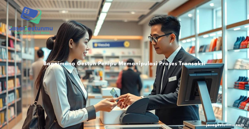 Bagaimana Gestun Penipu Memanipulasi Proses Transaksi