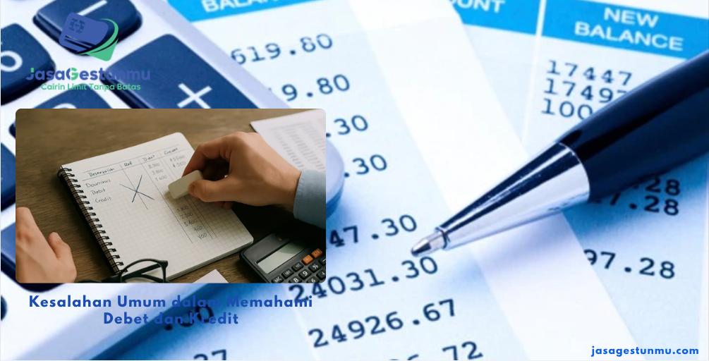 Kesalahan Umum dalam Memahami Debet dan Kredit