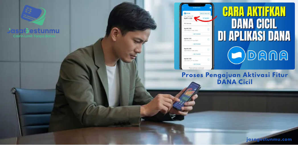 Proses Pengajuan Aktivasi Fitur DANA Cicil