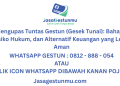 Mengupas Tuntas Gestun (Gesek Tunai): Bahaya, Risiko Hukum, dan Alternatif Keuangan yang Lebih Aman