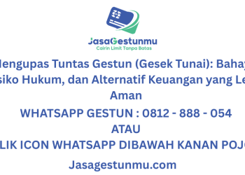 Mengupas Tuntas Gestun (Gesek Tunai): Bahaya, Risiko Hukum, dan Alternatif Keuangan yang Lebih Aman
