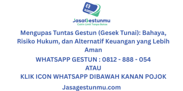 Mengupas Tuntas Gestun (Gesek Tunai): Bahaya, Risiko Hukum, dan Alternatif Keuangan yang Lebih Aman