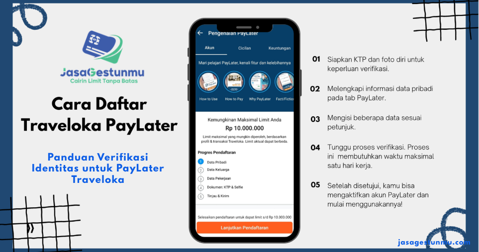 Panduan Verifikasi Identitas untuk PayLater Traveloka